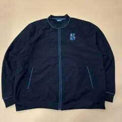 80s 美品 ナイロンジャケット ma-1 ミリタリー ネイビー ヴィンテージ