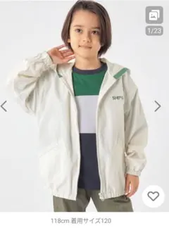 コート アウター SHIPS KIDSキャップ デザイン コットン パーカー