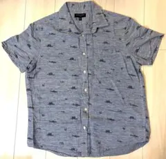 Banana Republic リネンシャツ XL 魚柄のサムネイル