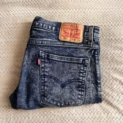 Levi’s 510 ケミカルウォッシュ加工 スキニーフィットデニム