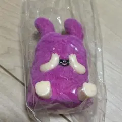 うさぎ ぬいぐるみ マスコット パープルのサムネイル
