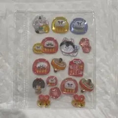 ボンボンドロップシール　和柄