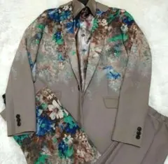 NO ID. ✕LOADED　フラワー花柄3ピーススーツセット　ノーアイディー