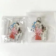 コナン百貨店限定 ガチャ クリアスタンド / キーホルダー 江戸川コナン 毛利蘭
