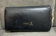 agnès b. アニエスべー　キーケース　ブラック