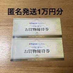 ヤマダ電機　株主優待券 YAMADAホールディングス 10000円分