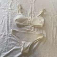 ROXY ロキシー　リブ素材風　ビキニ　水着のサムネイル