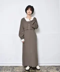 レトロガール　ワンピース　ロング　RETRO GIRL