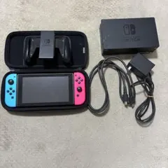 Nintendo Switch 青/赤 本体 + 付属品