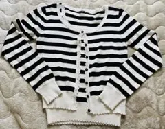 INGNi アンサンブルニット　半袖　カーディガン　M