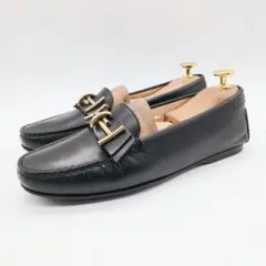 TOD‘S ダブルT ゴンミーニ ドライビングシューズ 36.5 　236のサムネイル