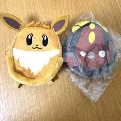 ポケモン　ミニリュック　ガチャガチャ　イーブイ　マッギョ　2個セットのサムネイル
