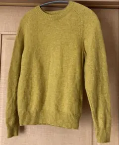 UNIQLO マスタード 長袖セーター S