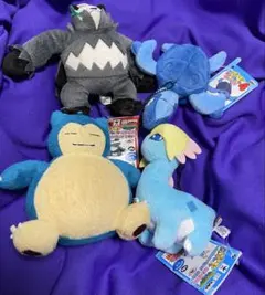 ポケモン MYポケモンコレクションぬいぐるみ 『4個』セット