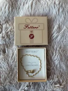 新品◆FETTERO チェーン ブレスレット ゴールドカラー