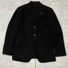 UNIQLO LEMAIRE ウール カシミヤ テーラードジャケット ブラック