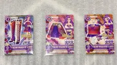アイカツ セレフリージェムコーデ 3枚セット 【神崎美月】