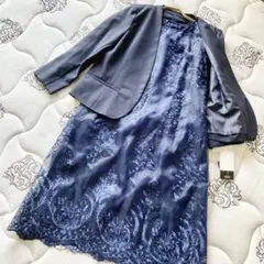 新品 サンファン ワンピース ジャケットセットアップ 大きいサイズ 15号