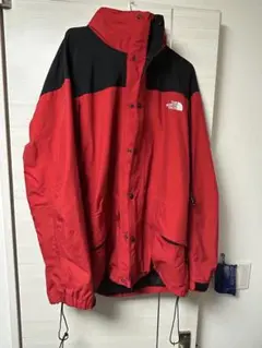 90s THE NORTH FACE マウンテンパーカー X LARGE レッド