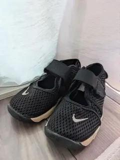 NIKE サンダル エアリフト メッシュ グレースニーカー 16cm グレー