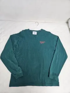 【早い者勝ち】 YOUNGER SONG 緑色 長袖カットソー