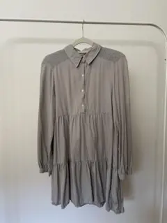 ZARA シャツワンピース