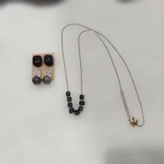新品 大人 ネックレス ピアス セット