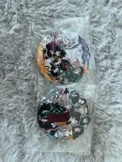 鬼滅の刃缶バッジ2個セットジャンプ限定品