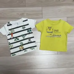 グラニフ graniph Tシャツ2枚セット　ドクターイエロー　やさいさんのサムネイル