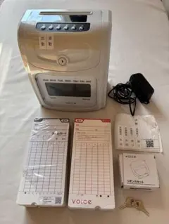 出品No.224 タイムレコーダ BX6200 チャイム機能 簡易整備済 印字濃