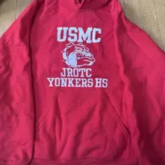USMC JROTC YONKERS HS レッドパーカー