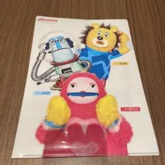 NTT docomo クリアファイル ドニマル コスモフ モンジュロウのサムネイル
