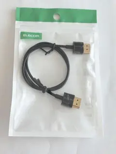 ELECOM HDMIケーブル 0.5m ブラック