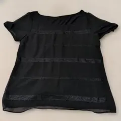 PROPORTION BODY DRESSING　黒　レースのブラウス