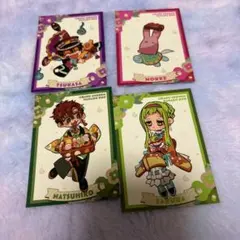 花子くんミュージアム 特典カード つかさ もっけ 夏彦 桜