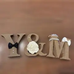 2026年最新】イニシャルオブジェの人気アイテム - メルカリ