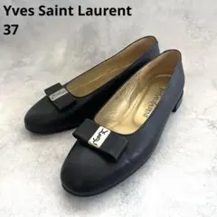 Yves Saint Laurent ヴィンテージ パンプス リボン 37