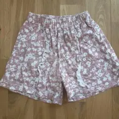 花柄ハーフパンツ 120cm