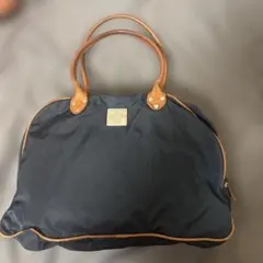 Orobianco ネイビー トートバッグ