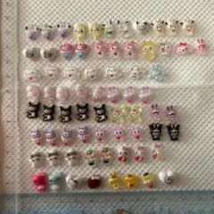 サンリオ リボン ネイルパーツ200個 オマケ付き