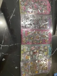 ドロップジュエリーシールサンリオ5枚セット正規品