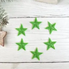 スターワッペン　6枚