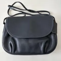 希少 人気 COACH オールドコーチ ショルダーバッグ 本革 グレー USA製