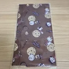 スヌーピー エコバッグ クッキー柄 ブラウン　AOKI