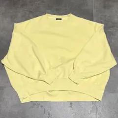 URBAN RESEACH トレーナー　イエロー