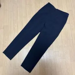 レディース　ネイビー スラックス