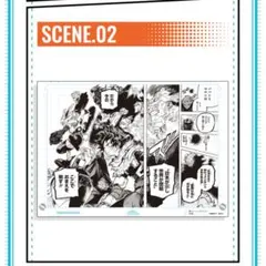 【未開封品】ヒロアカ 原稿風アクリルアート VOL.1 SCENE.02