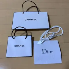 CHANEL Dior ショップ袋