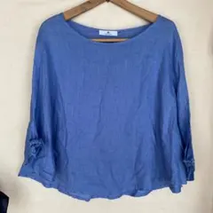 アーバンリサーチ　sonny label トップス　シャツ　ブラウス　麻　フリル