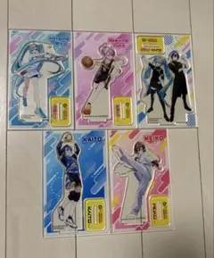 初音ミク グロモント アクリルスタンド 全5種コンプリート セット